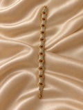 Brickstitch bracelet Ruby Pearl