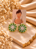 Emerald Bloom Earrings