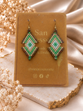 Emerald Harmony Earrings