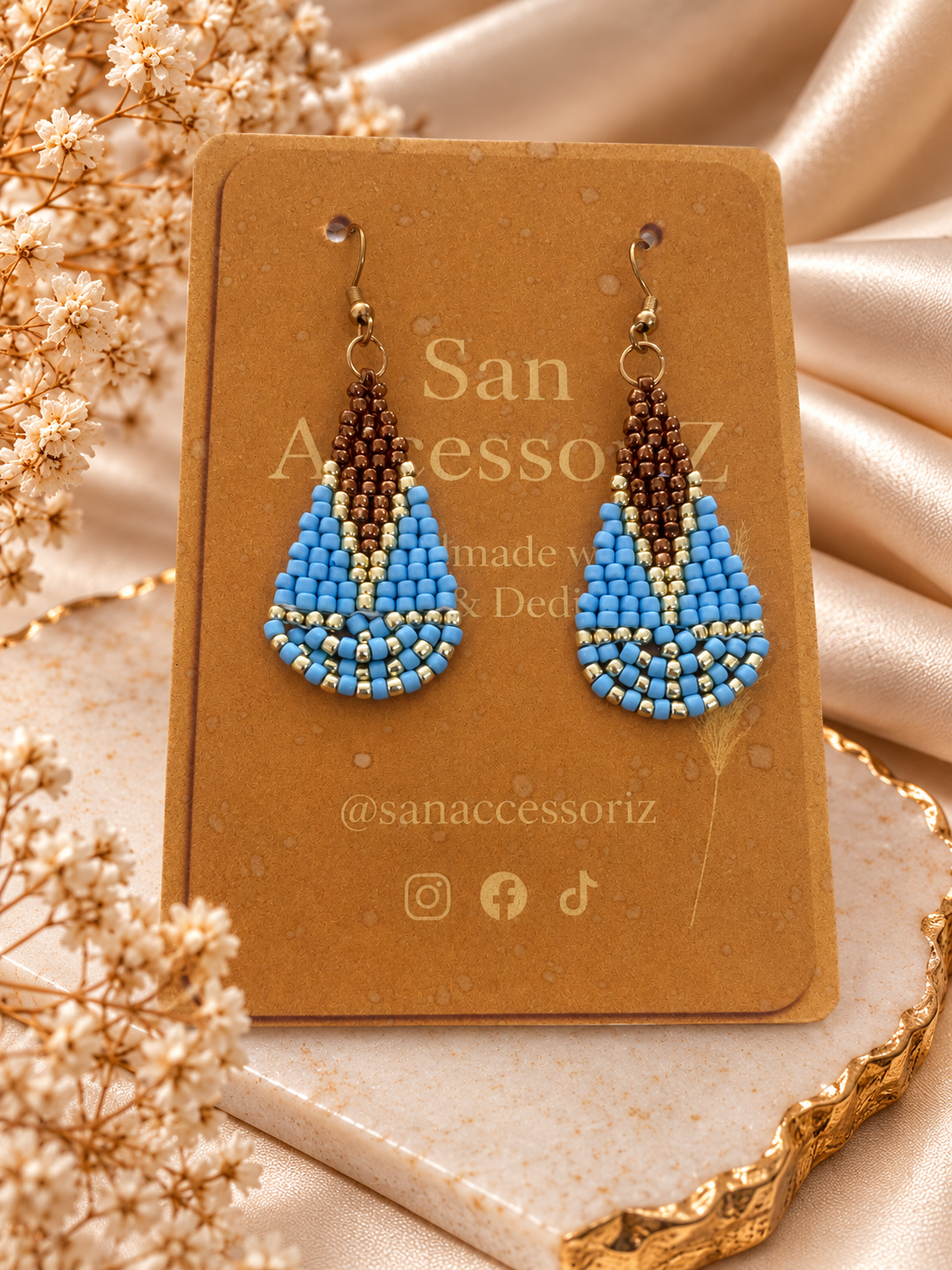 Ocean Bronze Earrings