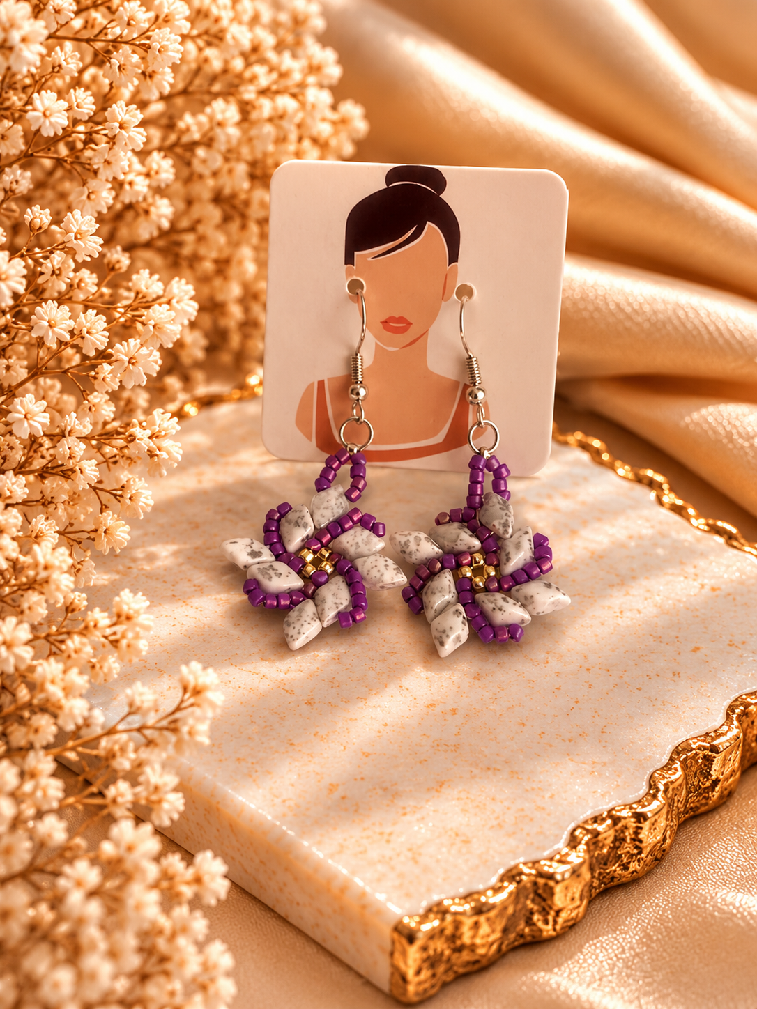 Pebble Bloom Earrings