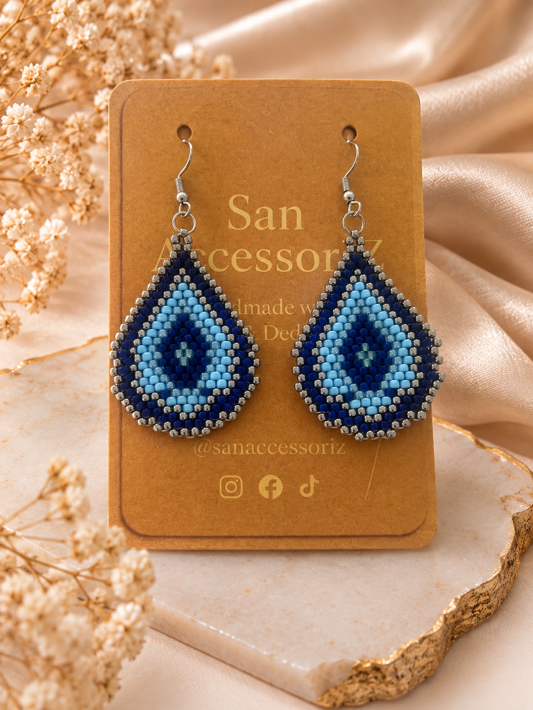 Sapphire Teardrop