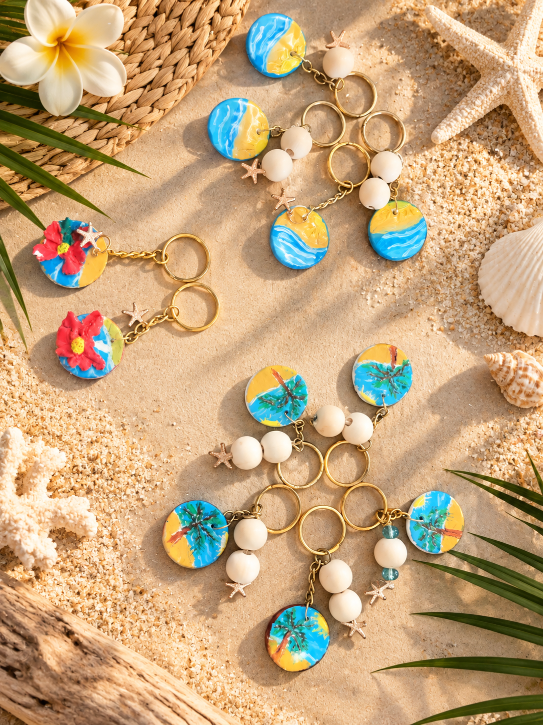 Tropical Escape Keychains